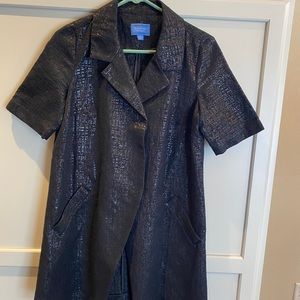 Black tunic jacket
